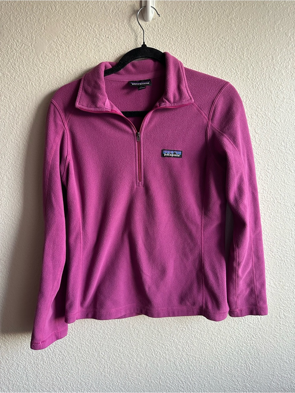 Patagonia Women's 1/4 Zip Fleece Pullover - Bright Magenta